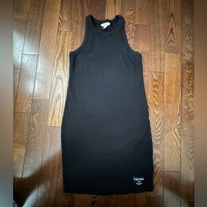 Calvin Klein Black Midi Dress